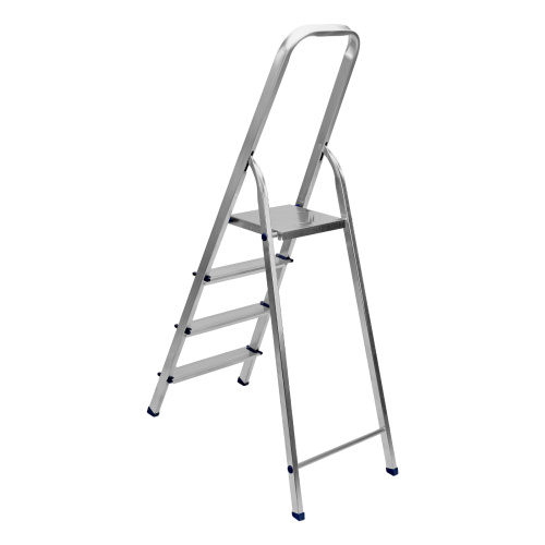 Стремянка, 4 ступени, алюминиевая, Сибртех по ценам производителя в Уфе с доставкой по всей России