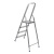 Стремянка, 4 ступени, алюминиевая, Сибртех по ценам производителя в Уфе с доставкой по всей России