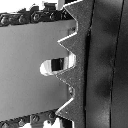 Пила цепная электрическая EDS-2200, 2.2 кВт,продольная, шина 45 см, шаг 3/8, паз 1.3 мм, 62 звена Denzel по ценам производителя в Уфе с доставкой по всей России