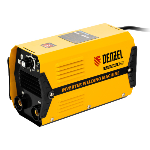 Аппарат инверторный дуговой сварки DS-200 Compact, 200 А, ПВ 70%, диаметр электрода 1.6-5 мм Denzel по ценам производителя в Уфе с доставкой по всей России