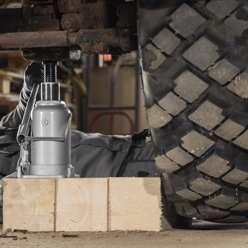 Домкрат гидравлический бутылочный, 20 т, h подъема 244-449 мм Matrix по ценам производителя в Уфе с доставкой по всей России