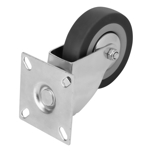 Колесо поворотное D 75 мм, крепление  платформенное Сибртех по ценам производителя в Уфе с доставкой по всей России