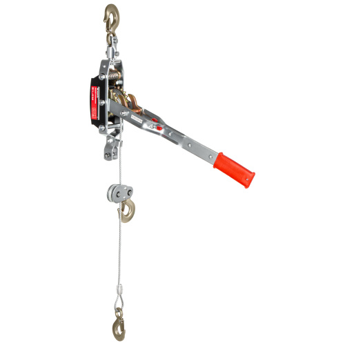 Лебедка рычажная, тяга 4 т, подъем 1.6 т, двойное храповое колесо Matrix по ценам производителя в Уфе с доставкой по всей России