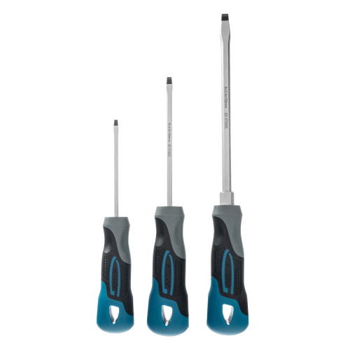 Набор отверток SL, 3 шт, S2, трехкомпонентная рукоятка Gross по ценам производителя в Уфе с доставкой по всей России