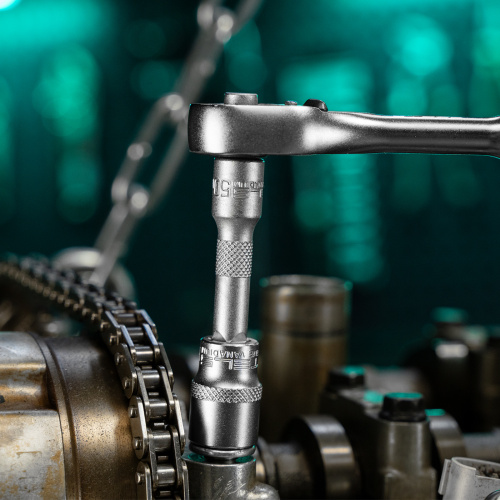 Набор торцевых головок с трещоткой, 1/4", 26 предметов Stels по ценам производителя в Уфе с доставкой по всей России