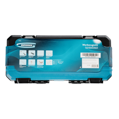 Набор инструментов, 1/4", CrV, 120 зубьев, 42 предмета Gross по ценам производителя в Уфе с доставкой по всей России