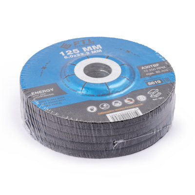 Круг для шлифования FTL Energy 125 х 6 х 22,2 мм A30TBF по ценам производителя в Уфе с доставкой по всей России