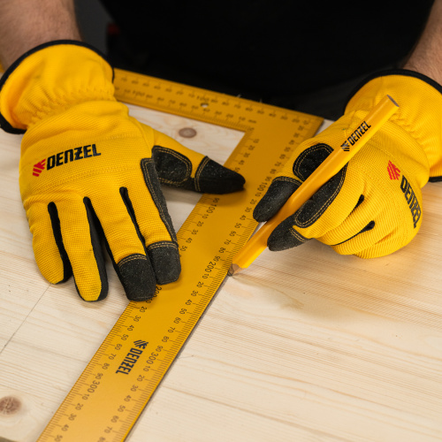 Угольник стальной, 400 х 600 мм Denzel по ценам производителя в Уфе с доставкой по всей России