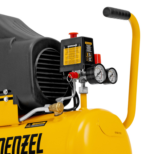 Компрессор воздушный DLC1300/24 безмасляный 1.3 кВт, 24 литра, 206 л/мин Denzel по ценам производителя в Уфе с доставкой по всей России