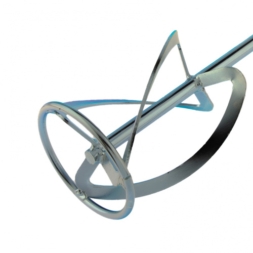 Насадка для миксера, для легких растворов, 120 х 590 мм, оцинкованная, хвостовик резьба М14 Сибртех по ценам производителя в Уфе с доставкой по всей России