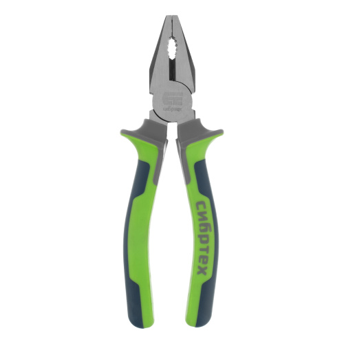 Плоскогубцы комбинированные, 180 мм, фосфатирование, трехкомпонентные рукоятки Сибртех по ценам производителя в Уфе с доставкой по всей России