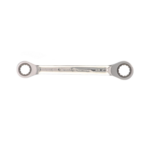 Ключ накидной трещоточный, 16 x 18 мм, CrV, зеркальный хром Matrix по ценам производителя в Уфе с доставкой по всей России