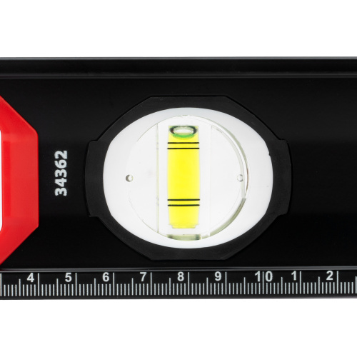 Уровень алюминиевый, усиленный, фрезерованный, 3 глазка, двухкомпонентные рукоятки, 800 мм Matrix по ценам производителя в Уфе с доставкой по всей России