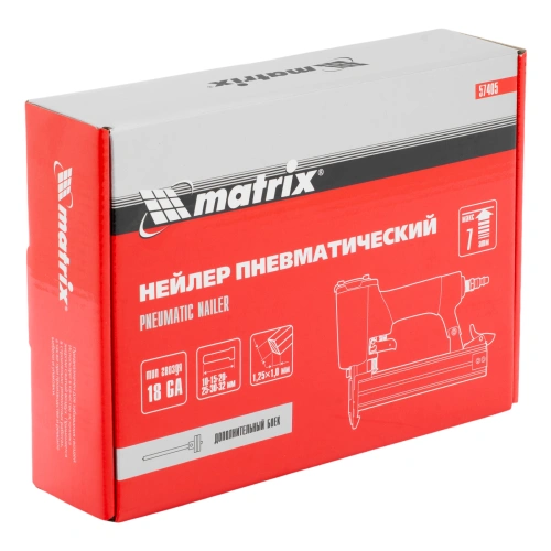 Нейлер пневматический для гвоздей от 10 до 32 мм Matrix по ценам производителя в Уфе с доставкой по всей России