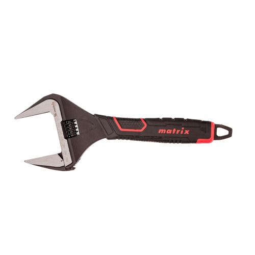 Ключ разводной, тонкие губки, фосфатированный, двухкомпонентная рукоятка, 300 мм, PRO Matrix по ценам производителя в Уфе с доставкой по всей России