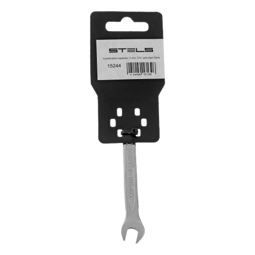 Ключ комбинированный, 7 мм, CrV, антислип Stels по ценам производителя в Уфе с доставкой по всей России
