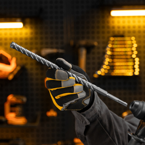 Бур по бетону, цельная крестовая пластина, 14x315 мм, SDS PLUS Denzel по ценам производителя в Уфе с доставкой по всей России