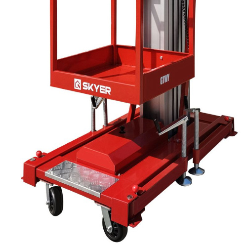 Одномачтовый подъемник SKYER GTWY6-100 AC/DC по ценам производителя в Уфе с доставкой по всей России