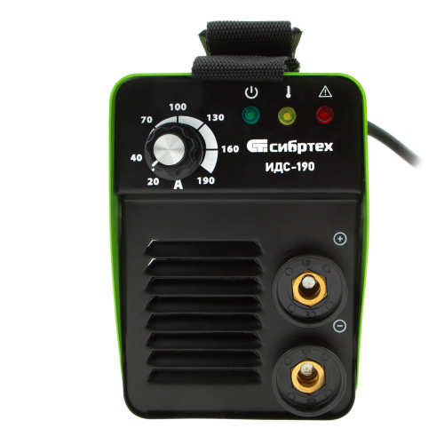 Аппарат инверторный дуговой сварки ИДС-190, 190 А, ПВ 80%, диаметр электрода 1.6-4 мм Сибртех по ценам производителя в Уфе с доставкой по всей России