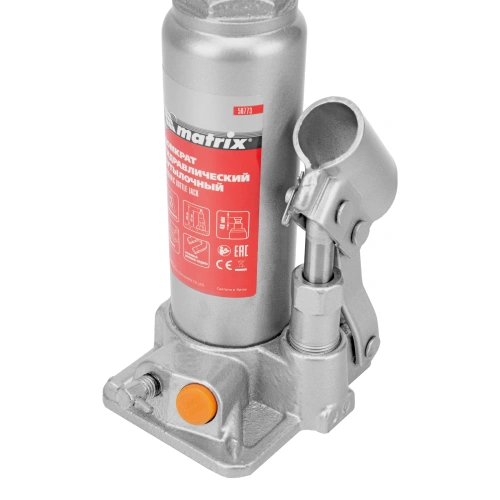 Домкрат гидравлический бутылочный, 2 т, h подъема 181-345 мм, в пластиковом кейсе Matrix по ценам производителя в Уфе с доставкой по всей России