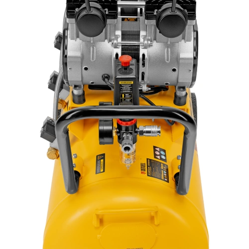 Компрессор безмасляный, малошумный DLS 3300/100, 3300 Вт,3x1100, 100 л, 570 л/мин ,блок управления Denzel по ценам производителя в Уфе с доставкой по всей России