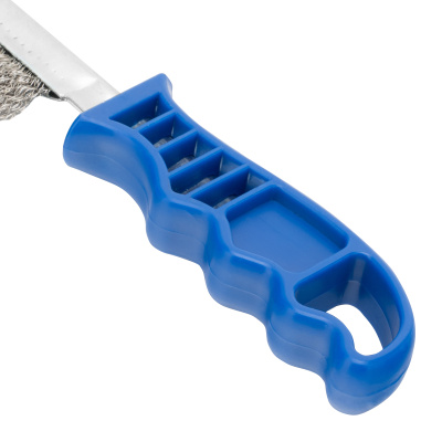 Щетка зачистная, металлическая с пластмассовой ручкой, нержавеющая проволока Барс по ценам производителя в Уфе с доставкой по всей России