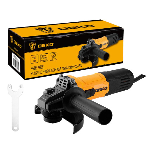 Углошлифовальная машина (УШМ) DEKO AG950DK, 125мм, 950 Вт по ценам производителя в Уфе с доставкой по всей России