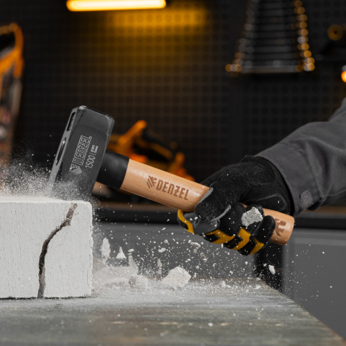 Кувалда, 1500 г, кованая головка, буковая рукоятка Denzel по ценам производителя в Уфе с доставкой по всей России