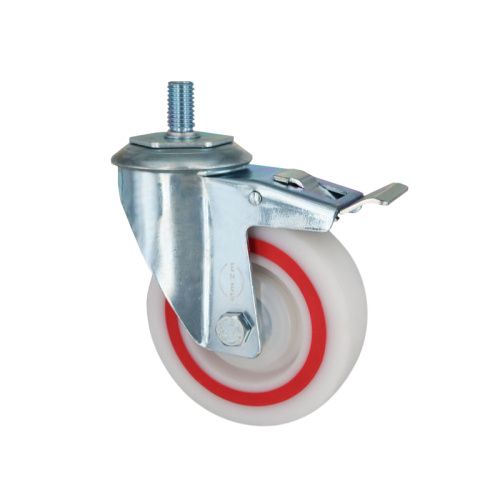 Колесо полипропиленовое с болтом и тормозом EM05 MBTM 100 F по ценам производителя в Уфе с доставкой по всей России