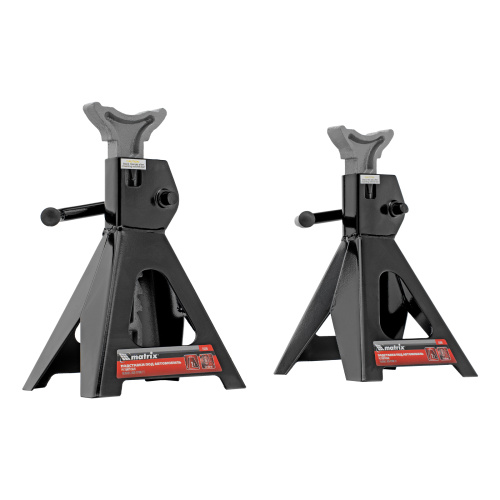 Подставки под машину регулируемые, 2 т, H подъема 275-420 мм, 2 шт Matrix по ценам производителя в Уфе с доставкой по всей России