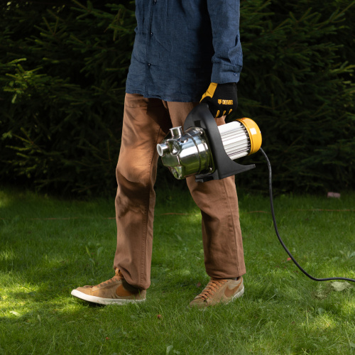 Садовый поверхностный насос GP1200Х, 1200 Вт, 3700 л/ч, подъем 46 м, нержавейка Denzel по ценам производителя в Уфе с доставкой по всей России