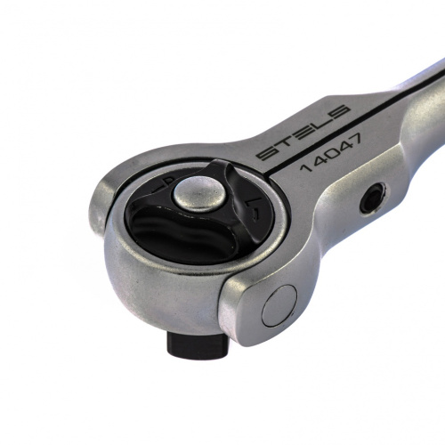 Ключ трещотка 1/2, 72 зуба, с быстрым сбросом, поворотная голова СrV Stels по ценам производителя в Уфе с доставкой по всей России