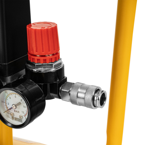 Компрессор воздушный DC1500/24, прямой привод, 1.5 кВт, 24 литра, 220 л/мин Denzel по ценам производителя в Уфе с доставкой по всей России