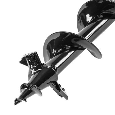 Шнек для грунта ER-80, диаметр 80 мм, длина 800 мм,соединение 20 мм, съемный нож Denzel по ценам производителя в Уфе с доставкой по всей России