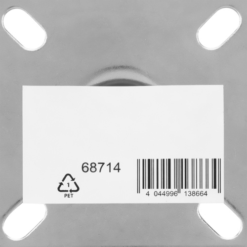 Колесо поворотное D 75 мм, крепление  платформенное Сибртех по ценам производителя в Уфе с доставкой по всей России