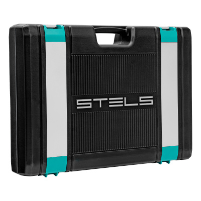 Набор инструментов, 1/4", 3/8", 1/2", Cr-V, S2, усиленный кейс, 216 предметов Stels по ценам производителя в Уфе с доставкой по всей России