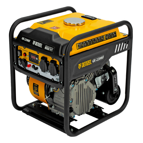 Генератор инверторный GK-2200iF, 2,2 кВт, 230 В, ручной старт DENZEL по ценам производителя в Уфе с доставкой по всей России