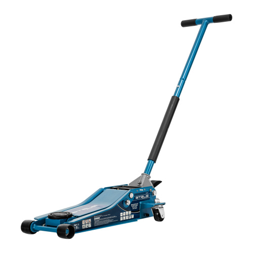 Домкрат гидравлический подкатной 3 т, быстрый подъем, Low profile quick lift, 75-505 мм, профессиональный STELS по ценам производителя в Уфе с доставкой по всей России