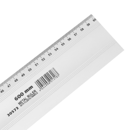 Линейка-уровень, 600 мм, металлическая, пластмассовая ручка 2 глазка Matrix по ценам производителя в Уфе с доставкой по всей России