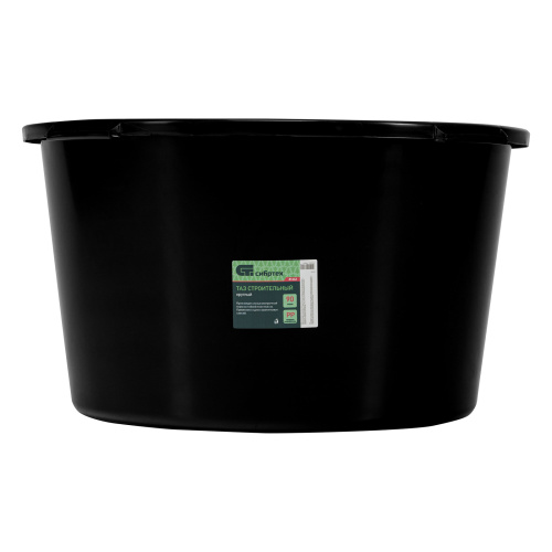 Таз круглый строительный, 90 л Сибртех по ценам производителя в Уфе с доставкой по всей России
