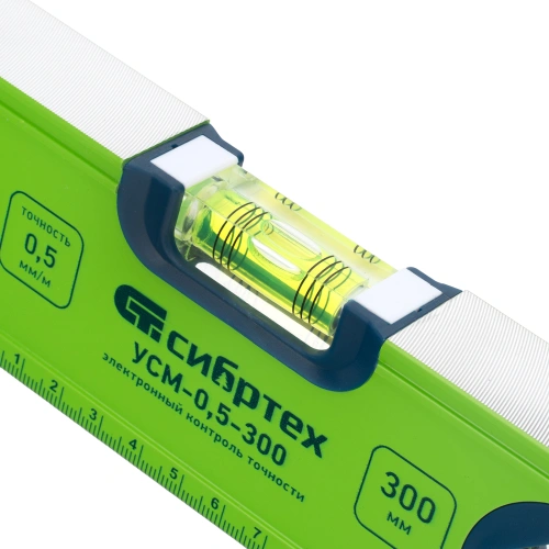 Уровень алюминиевый УСМ-0,5-300, фрезерованный, 3 глазка, магнитный, 300 мм Сибртех по ценам производителя в Уфе с доставкой по всей России