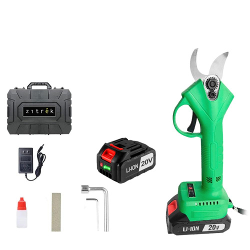 Секатор аккумуляторный ZITREK GreenNer 20 (20В, 2,0Ач Li-ion аккум. 2шт., зу, кейс) по ценам производителя в Уфе с доставкой по всей России