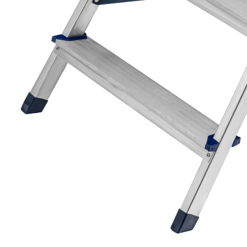 Стремянка двусторонняя 6 ступеней, алюминиевая, Сибртех по ценам производителя в Уфе с доставкой по всей России