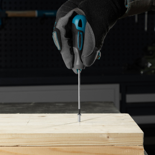 Отвертка PZ0 x 75 мм, S2, трехкомпонентная ручка Gross по ценам производителя в Уфе с доставкой по всей России