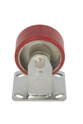 Колесо большегрузное неповоротное FCp 46 100 мм полиуретановое (F) по ценам производителя в Уфе с доставкой по всей России