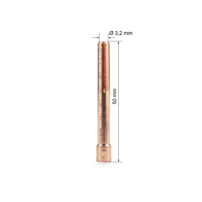 FoxWeld Цанга 3,2мм х 50мм TIG17/18/26 (702.0010/TD0001-32, пр-во FoxWeld/КНР) купить в Москве с доставкой по всей России | ProtosMarket.ru
