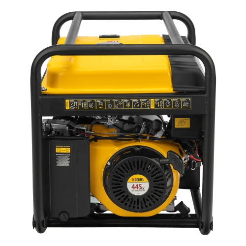 Генератор бензиновый PS 80 EA, 8.0 кВт, 230 В, 25 л, коннектор автоматики, электростартер Denzel по ценам производителя в Уфе с доставкой по всей России