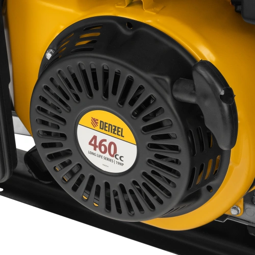 Генератор бензиновый PS 90 EA, 9.0 кВт, 230В, 25 л, коннектор автоматики, электростартер Denzel по ценам производителя в Уфе с доставкой по всей России