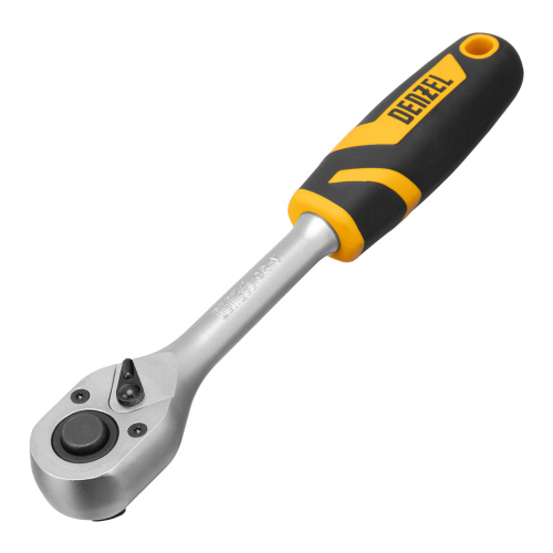 Набор инструментов, 1/2", 1/4", CrV, S2, пластиковый кейс, 100 предметов Denzel по ценам производителя в Уфе с доставкой по всей России