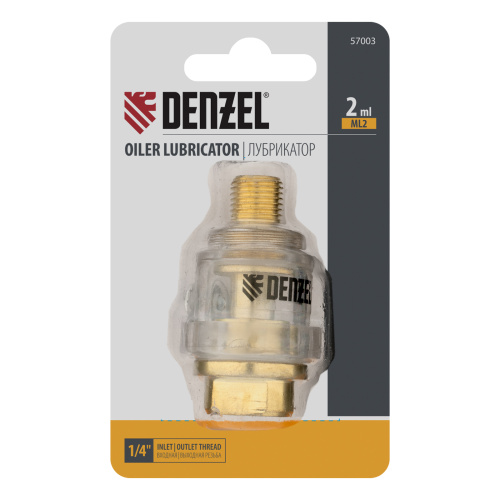 Лубрикатор ML2, 10 бар, 1/4" Denzel по ценам производителя в Уфе с доставкой по всей России